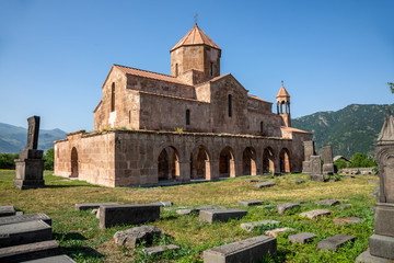 Fototapeta na wymiar Odzun Church, 5th–7th century, Armenian Apostolic Church. Odzun, Lori Province, Armenia