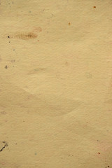Aged paper in the paint on the background