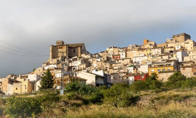 Fototapeta na wymiar a view of Moratalla town, province of Murcia, Spain