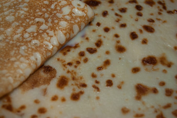 macro fried gold tasty pancakes