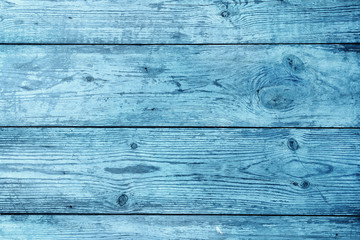Obraz premium Blue wood detail background for text.Blank of wooden grunge