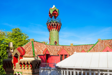 El Capricho in Comillas, Spain