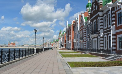 the city of Yoshkar Ola in all its beauty