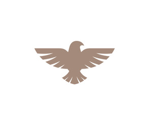 Creative Abstract Eagle Bird Logo Design Vector Symbol Illustration