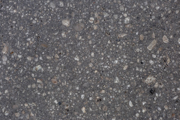 texture of gray dry asphalt