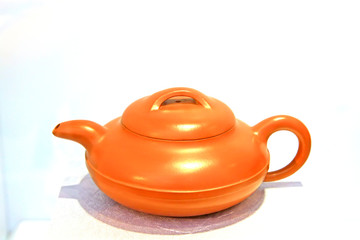 Purple sand teapot crafts
