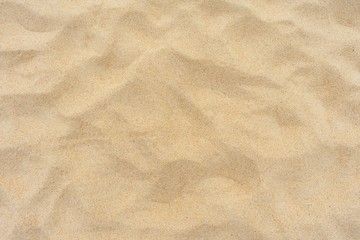 Obraz na płótnie Canvas Yellow beach sand texture as background.