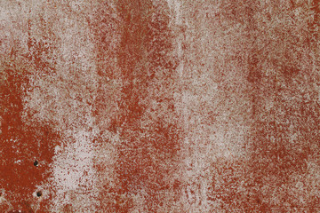 Texture of an metal surface with paint. Old grunge rustic metal texture use for background