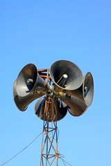 loudspeakers in rural areas