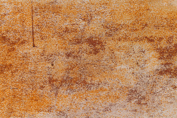 Texture of an metal surface with paint. Old grunge rustic metal texture use for background