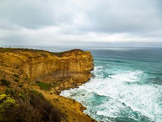 Ocean view from a mountain