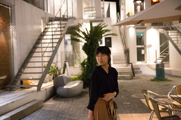 Berry cute Japanese young woman.