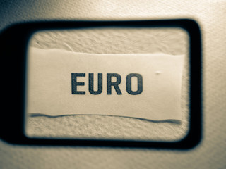 Foreign Currency Tag Label