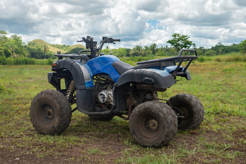 ATV ride near Chocolate Hills, Bohol, Philippines