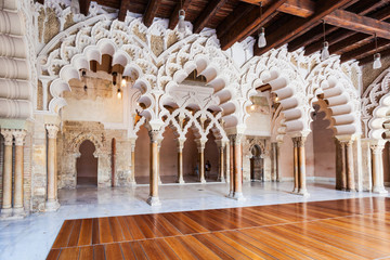 The Aljaferia Palace in Zaragoza