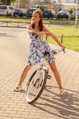 cute girl biker