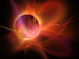 Abstract fractal background