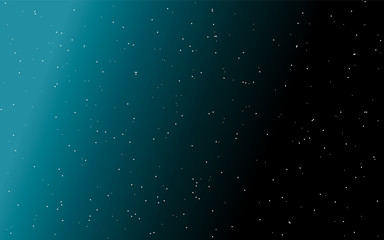 The stars in the colorful sky