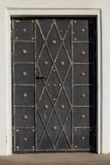 Fototapeta premium Medieval iron door