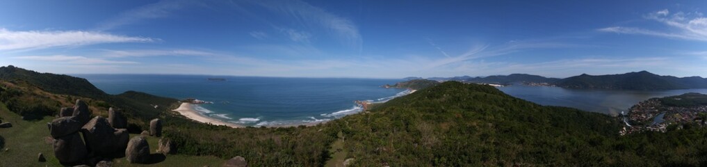 panorama of the mountains