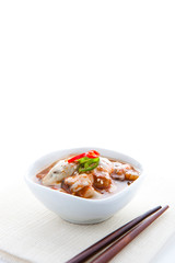 Korean traditional salted fish.
