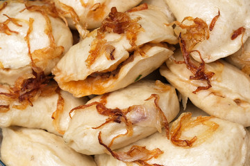 Vareniki with fresh cabbage