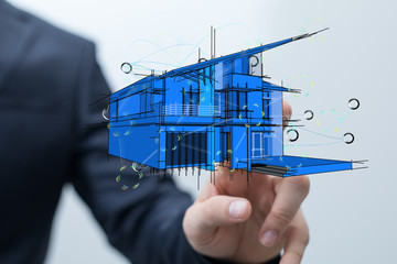 Smart home and future concept
