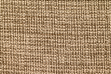Fototapeta na wymiar Close-up brown textile texture high resolution