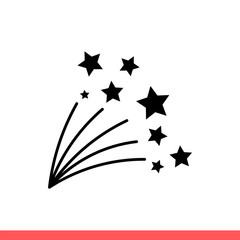 Firework vector icon