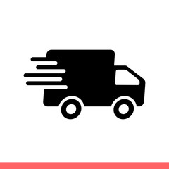 Fast delivery vector icon