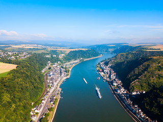 Lorelei mountain viewpoint, St. Goarshausen