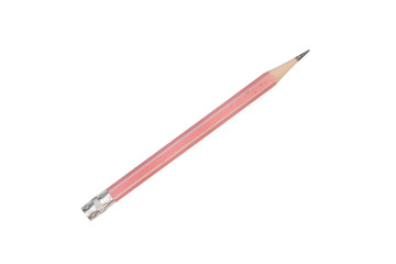 Pencil isolated on white background - clipping paths