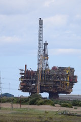 Decomissioning an oilrig