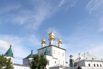 Fototapeta na wymiar One of the many churches of St. Petersburg