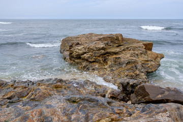 Sea and rock