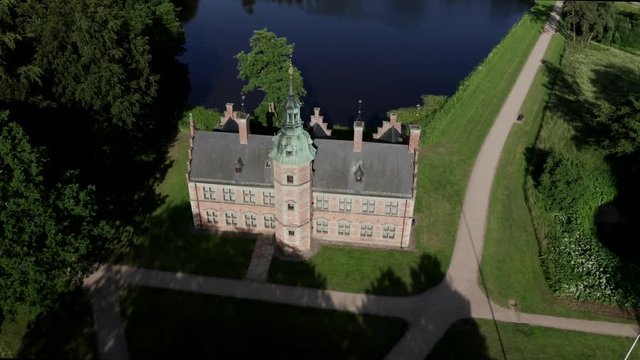 The little Bath House at Frederiksborg Palace, Denmark