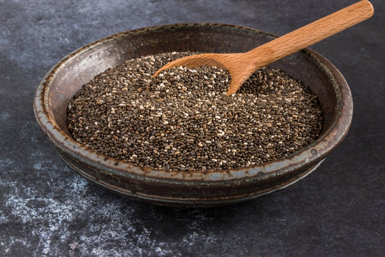 Chai Seeds in a Bowl