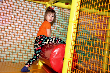 girl on playground