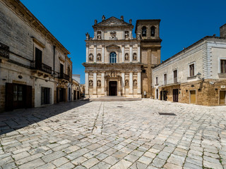 Church of St. Anna. Mesagne. Puglia. Italy. - obrazy, fototapety, plakaty