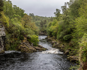 Das wilde, romantische Hochland von Schottland