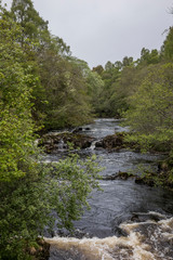 Fototapeta na wymiar Das wilde, romantische Hochland von Schottland