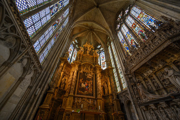 Fototapeta na wymiar Cathédrale Notre-Dame-de-Rouen