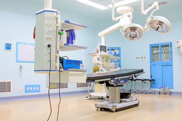 medical equipment in the operating room