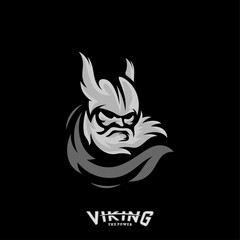 Viking eSports Logo Design Vector. Viking Mascot Gaming Logo Concepts.