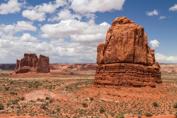 la sal mountain viewpoint, red mountain, rare formations, arches national park
