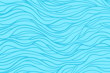 Background with wavy lines. Repeating waves. Abstract stripe texture. Wavy line pattern