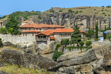 Fototapeta na wymiar Monastery of the Holy Trinity, Meteora, Greece