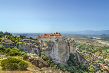 Fototapeta na wymiar Monastery of St. Stephen, Meteora, Greece
