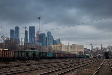 Fototapeta premium railway station
