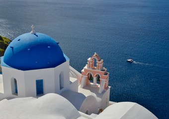 View from Oia, Santorini